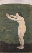 Ferdinand Hodler Communication with the Infinite (mk09) oil painting on canvas
